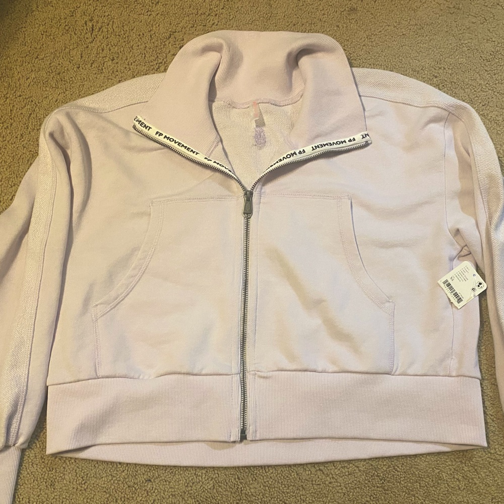 Brand new free people zip up